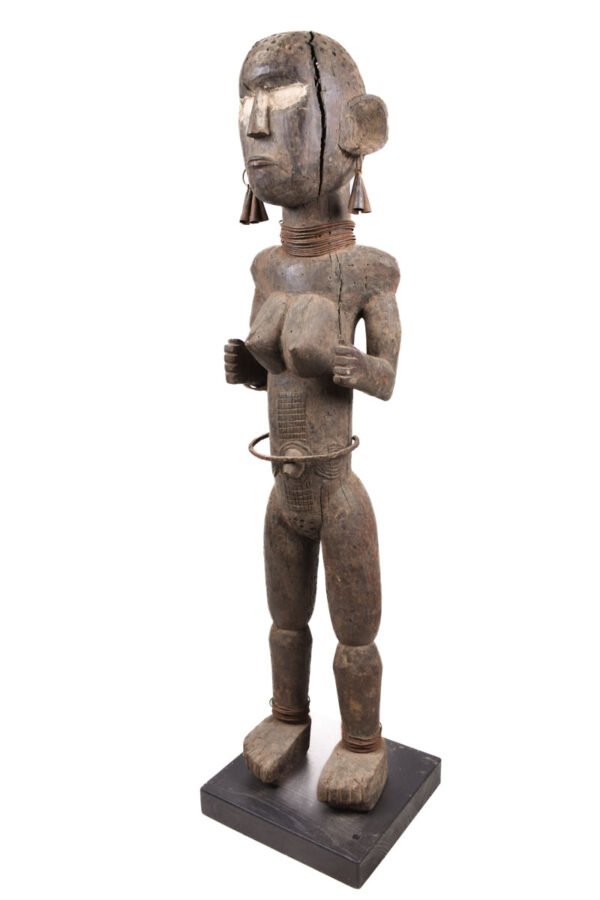 Ancestor figure - Wood - Ngbaka - Congo DRC