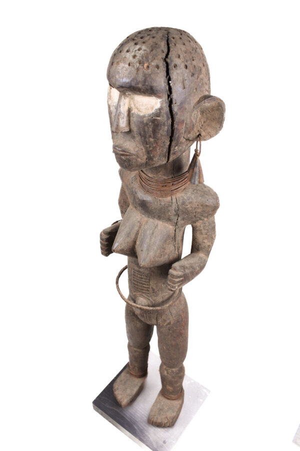 Ancestor figure - Wood - Ngbaka - Congo DRC