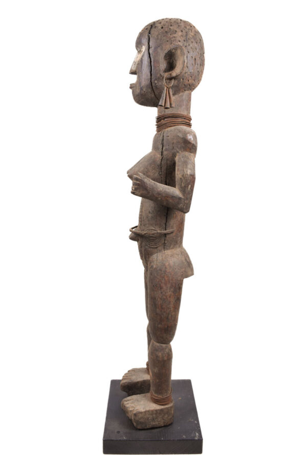 Ancestor figure - Wood - Ngbaka - Congo DRC