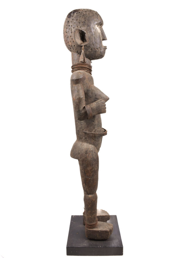 Ancestor figure - Wood - Ngbaka - Congo DRC