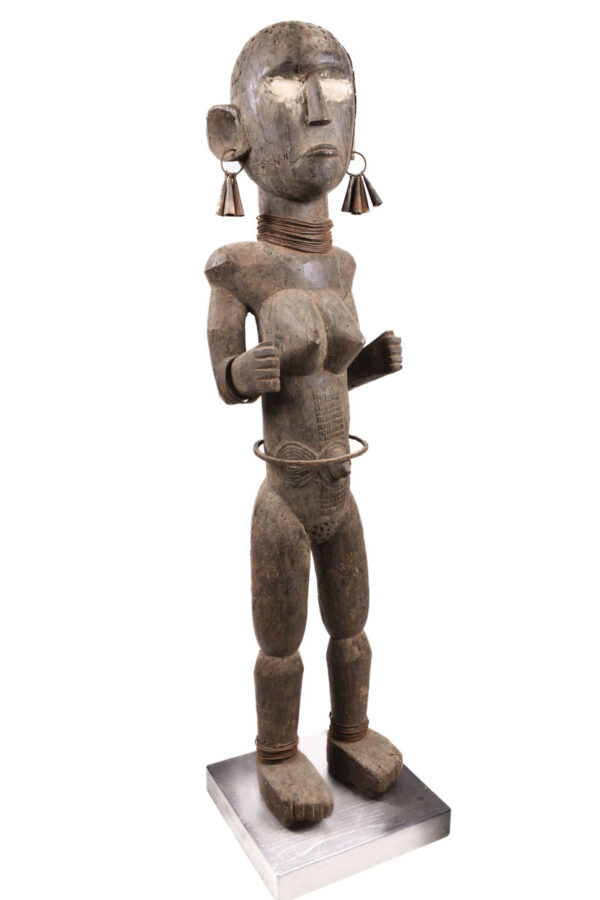 Ancestor figure - Wood - Ngbaka - Congo DRC