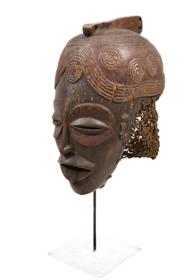 Circumcision Mask - Wood - Lulua - Congo DRC