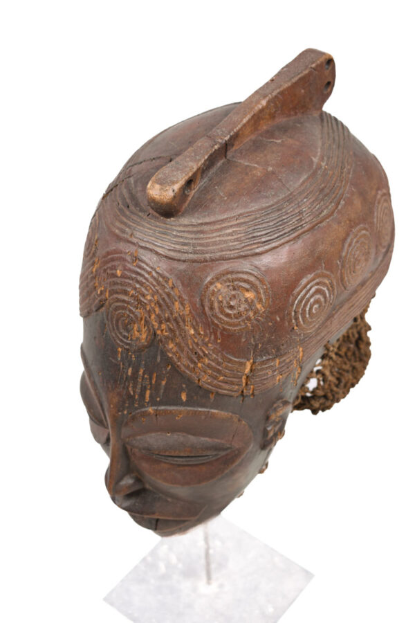 Circumcision Mask - Wood - Lulua - Congo DRC