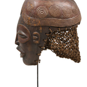 Circumcision Mask - Wood - Lulua - Congo DRC