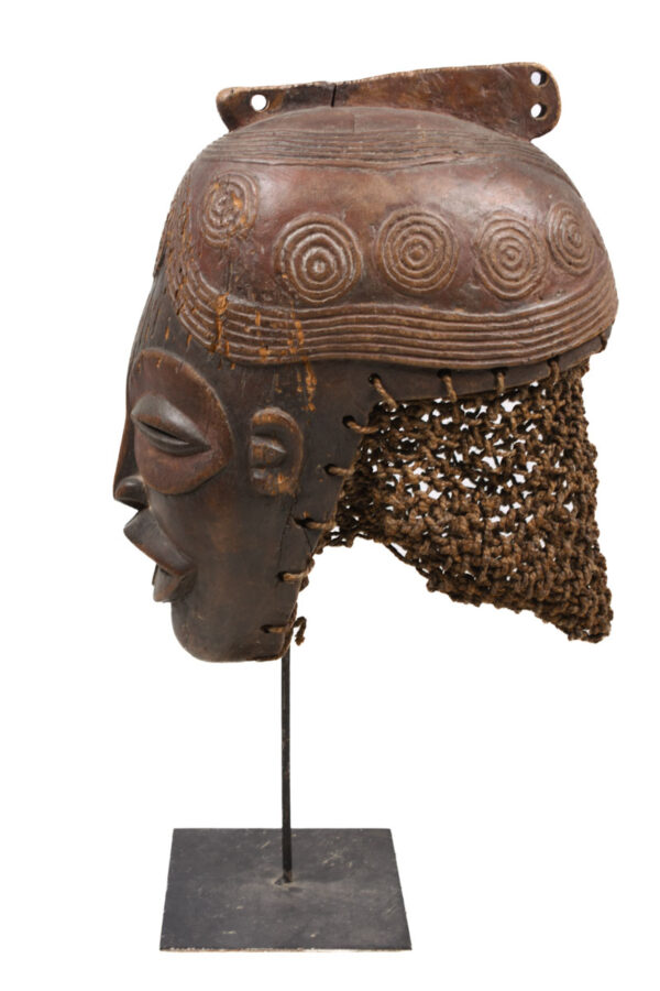 Circumcision Mask - Wood - Lulua - Congo DRC