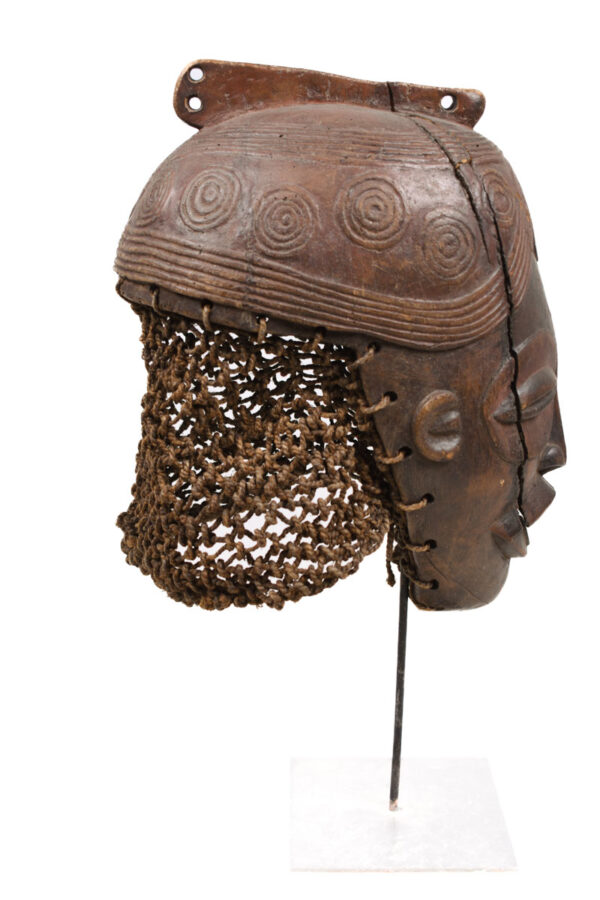Circumcision Mask - Wood - Lulua - Congo DRC