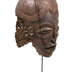 Circumcision Mask - Wood - Lulua - Congo DRC