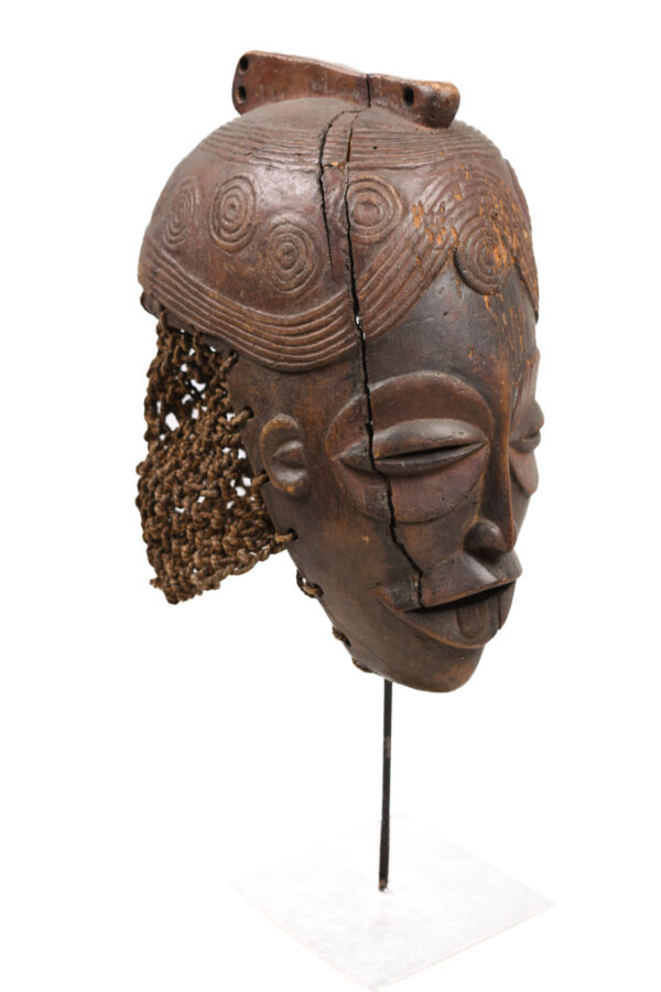 Circumcision Mask - Wood - Lulua - Congo DRC