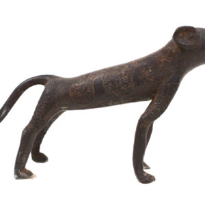 Leopard Figure - Bronze - Edo - Benin