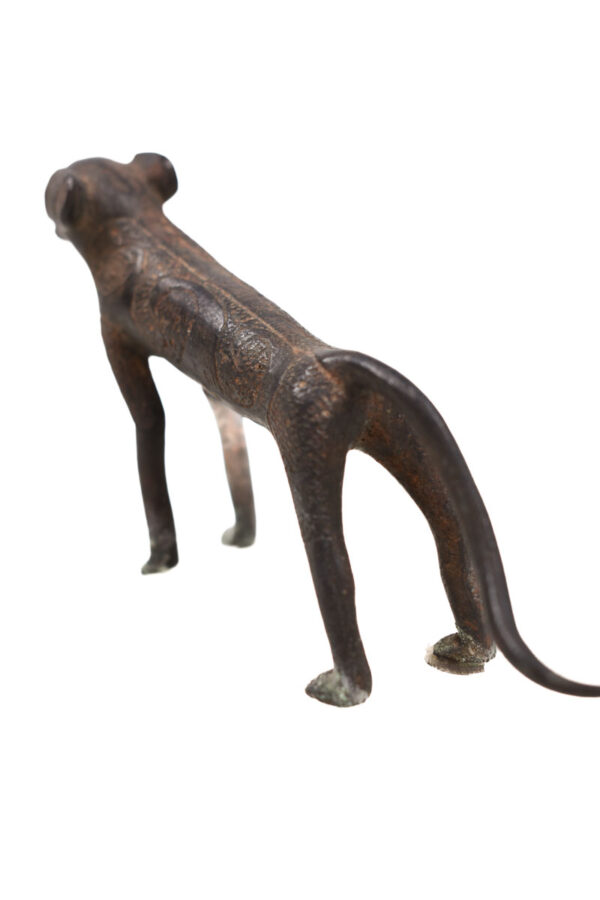 Leopard Figure - Bronze - Edo - Benin
