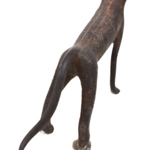 Leopard Figure - Bronze - Edo - Benin