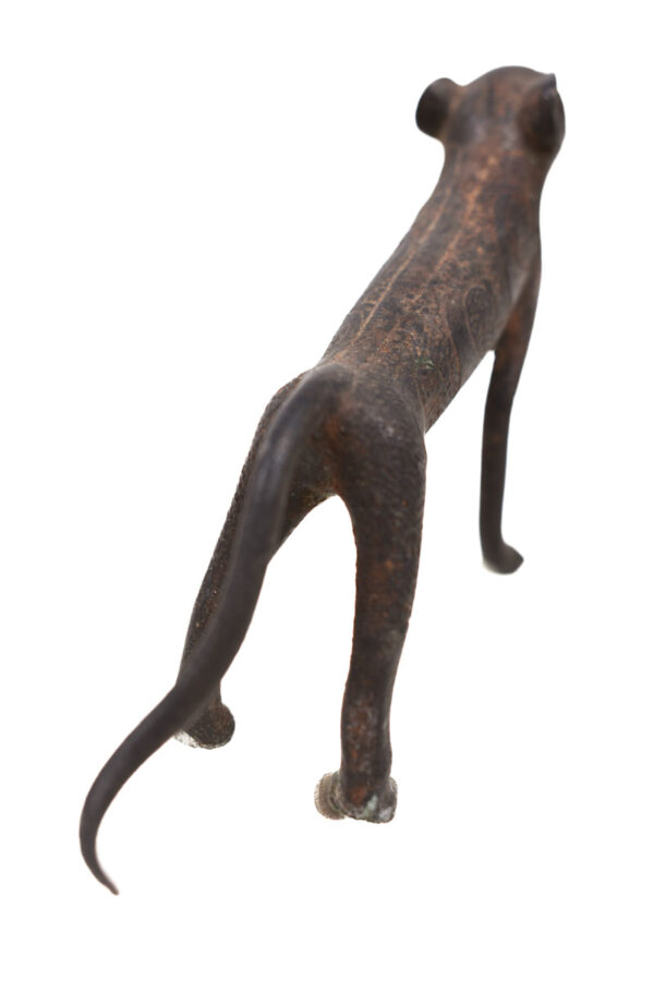 Leopard Figure - Bronze - Edo - Benin