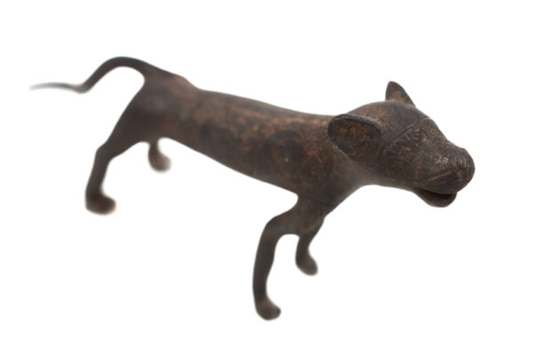 Leopard Figure - Bronze - Edo - Benin