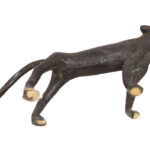 Leopard Figure - Bronze - Edo - Benin