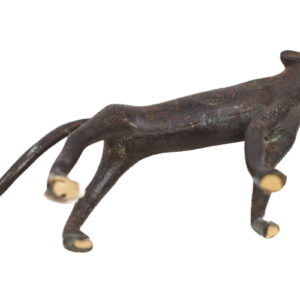 Leopard Figure - Bronze - Edo - Benin
