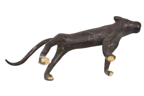 Leopard Figure - Bronze - Edo - Benin
