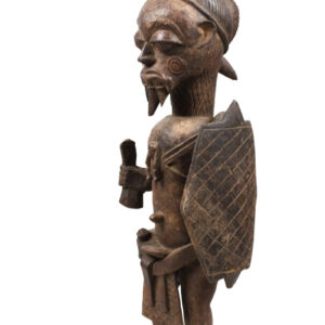 Ancestor figure - Wood- Bena Lulua- DR Congo