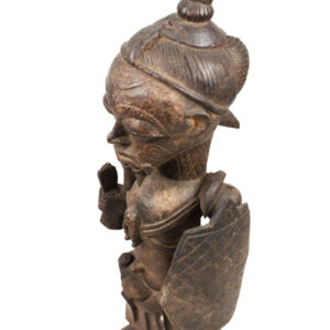 Ancestor figure - Wood- Bena Lulua- DR Congo