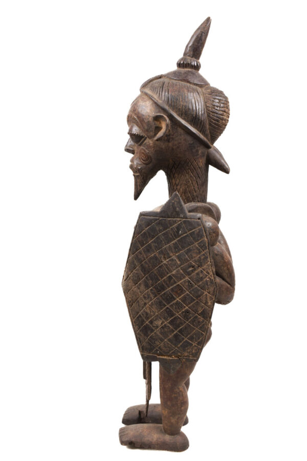 Ancestor figure - Wood- Bena Lulua- DR Congo