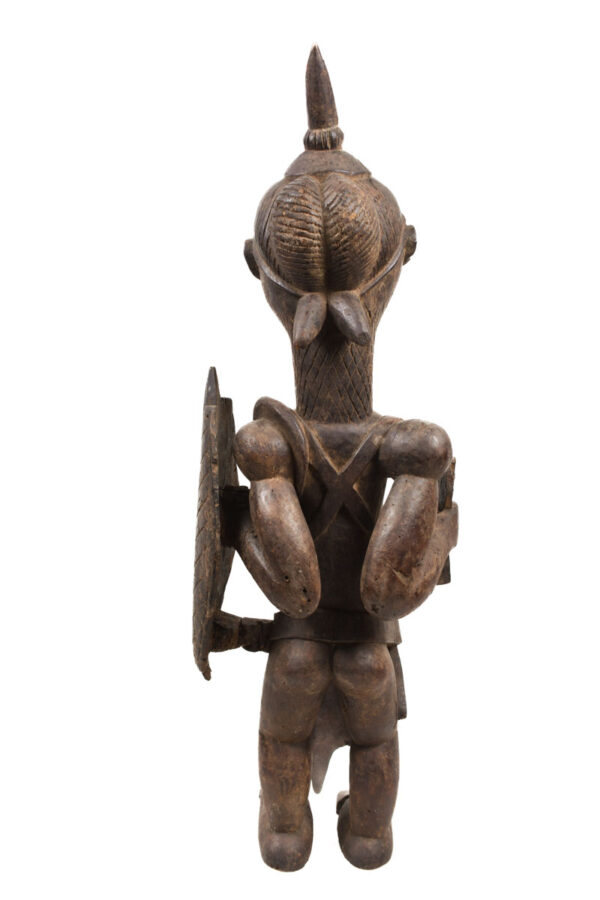 Ancestor figure - Wood- Bena Lulua- DR Congo
