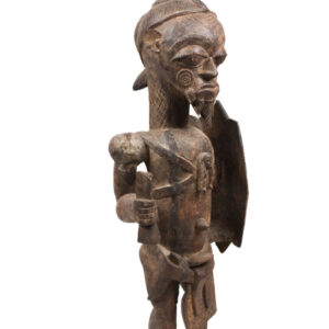 Ancestor figure - Wood- Bena Lulua- DR Congo