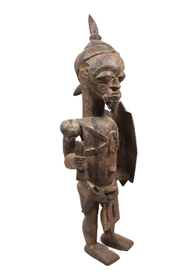 Ancestor figure - Wood- Bena Lulua- DR Congo