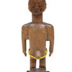 Venavi figure - Wood, Beads - Ewe - Togo