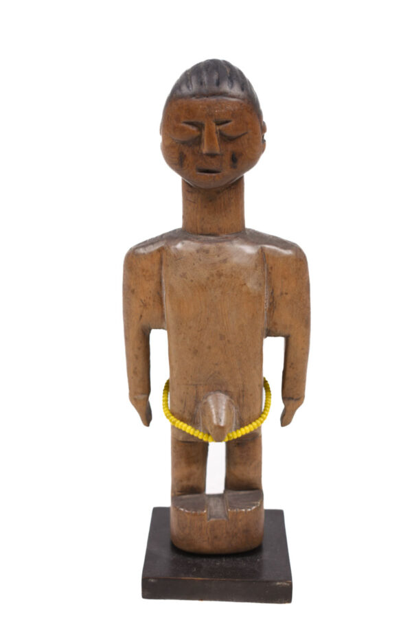 Venavi figure - Wood, Beads - Ewe - Togo