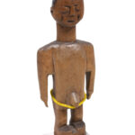 Venavi figure - Wood, Beads - Ewe - Togo