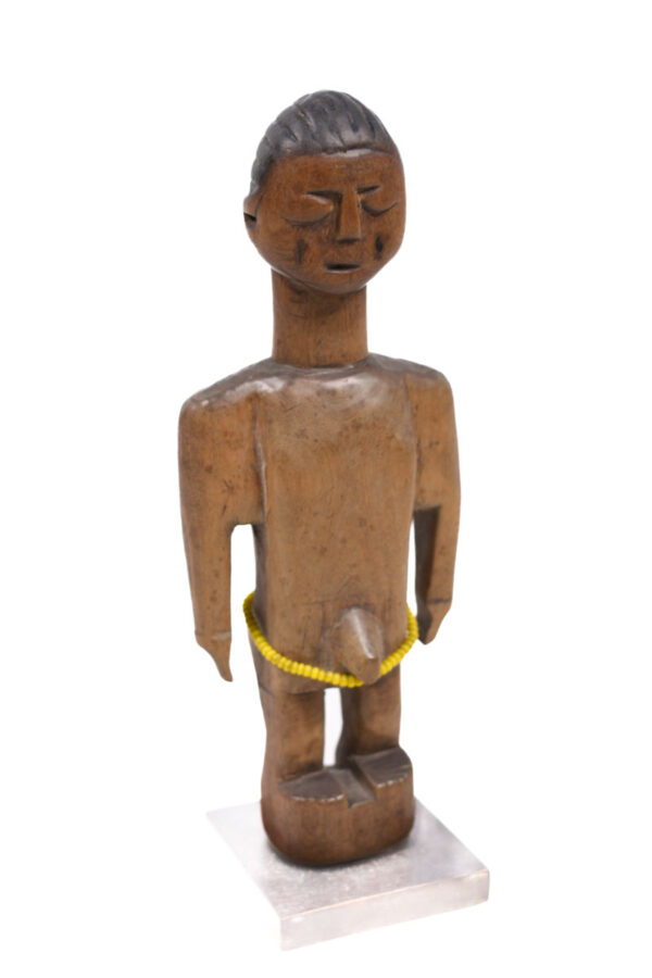 Venavi figure - Wood, Beads - Ewe - Togo