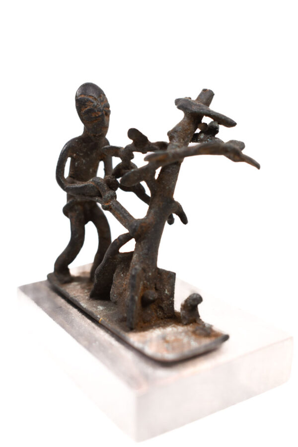 Goldweight figure - Bronze - Ashanti - Ghana