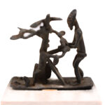 Goldweight figure - Bronze - Ashanti - Ghana