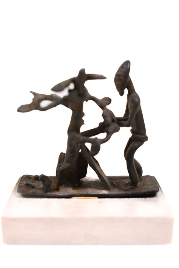 Goldweight figure - Bronze - Ashanti - Ghana