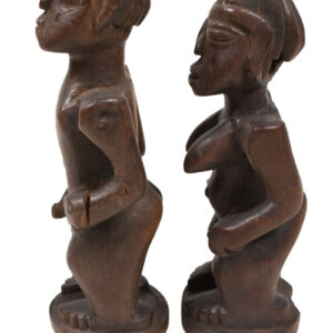 Ibeji Twin Figures - Wood - Yoruba - Nigeria