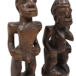 Ibeji Twin Figures - Wood - Yoruba - Nigeria