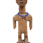 Venavi figure - Wood, Beads - Ewe - Togo