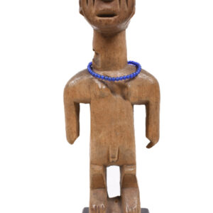 Venavi figure - Wood, Beads - Ewe - Togo