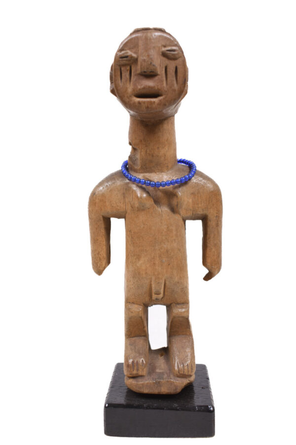 Venavi figure - Wood, Beads - Ewe - Togo