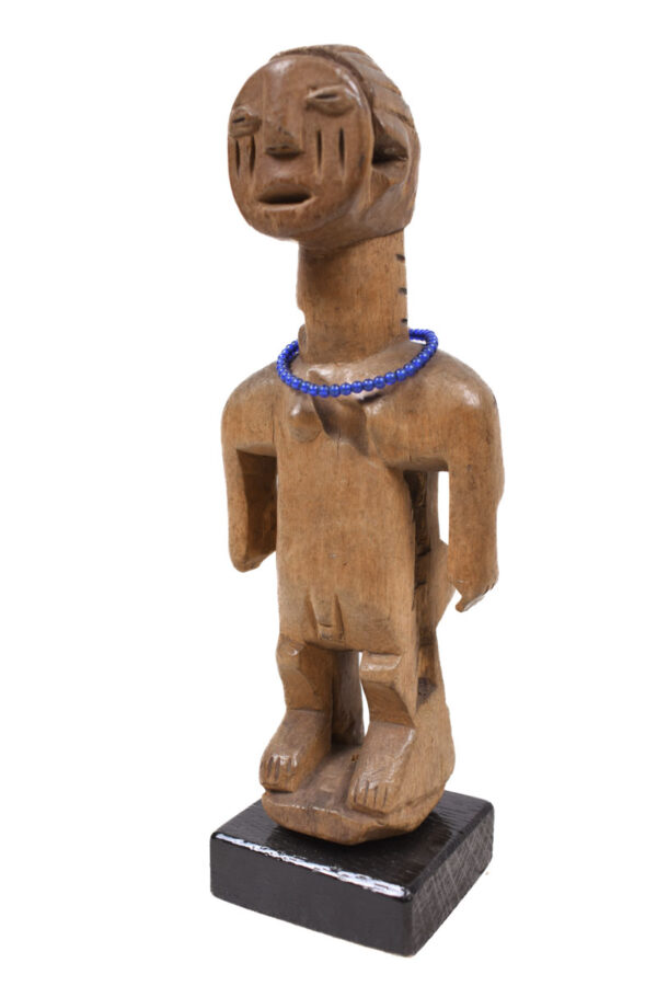 Venavi figure - Wood, Beads - Ewe - Togo