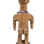 Venavi figure - Wood, Beads - Ewe - Togo