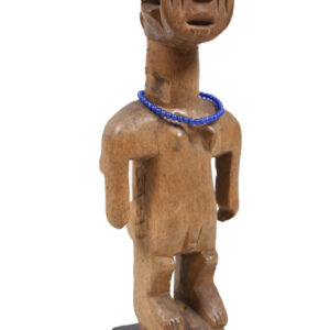 Venavi figure - Wood, Beads - Ewe - Togo