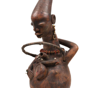 Terracotta Jar Figure - Mangbetu - DR Congo