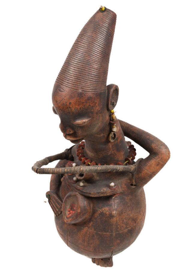 Terracotta Jar Figure - Mangbetu - DR Congo