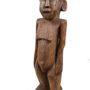 Ancestor Figure - Wood - Lobi - Burkina Faso - Karl Ferdinand Schädler certificate