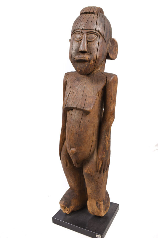 Ancestor Figure - Wood - Lobi - Burkina Faso - Karl Ferdinand Schädler certificate