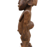 Ancestor Figure - Wood - Lobi - Burkina Faso - Karl Ferdinand Schädler certificate