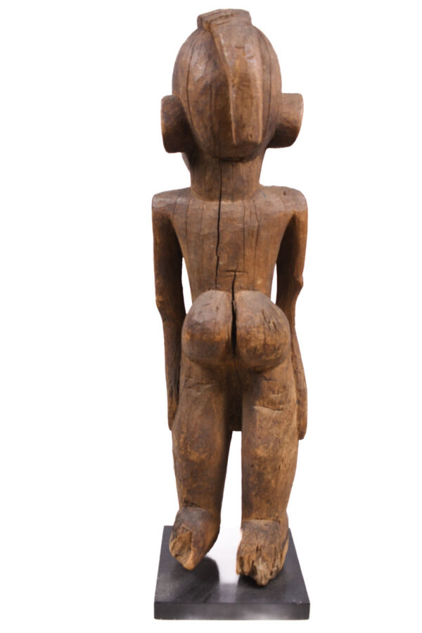 Ancestor Figure - Wood - Lobi - Burkina Faso - Karl Ferdinand Schädler certificate