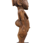 Ancestor Figure - Wood - Lobi - Burkina Faso - Karl Ferdinand Schädler certificate