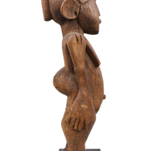 Ancestor Figure - Wood - Lobi - Burkina Faso - Karl Ferdinand Schädler certificate