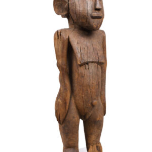 Ancestor Figure - Wood - Lobi - Burkina Faso - Karl Ferdinand Schädler certificate